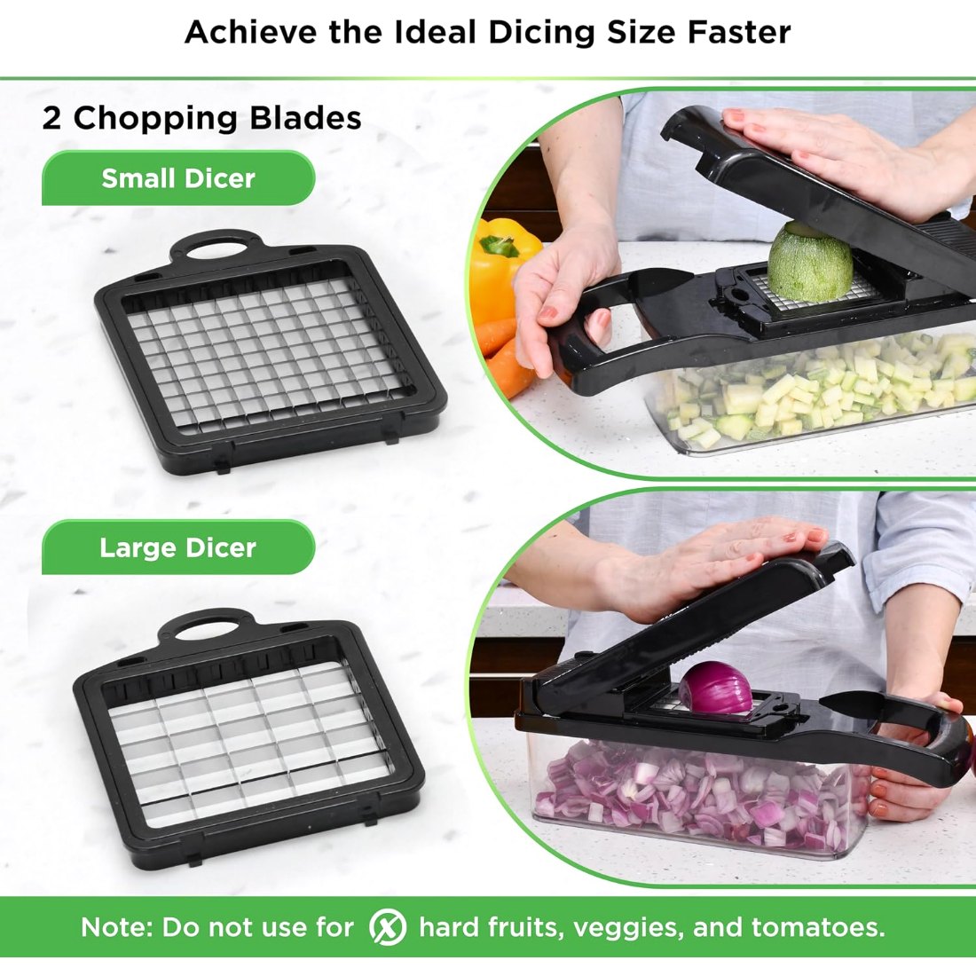 8-in-1 Vegetable Chopper and Mandoline, view 3