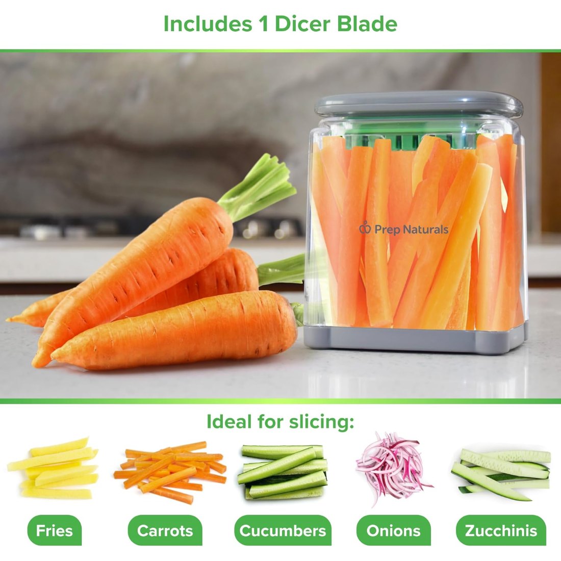 Fry Cutter with 50 Plastic Boxes, view 3